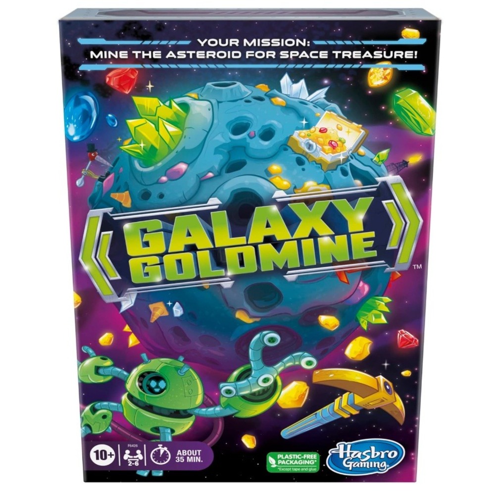 Hasbro Gaming Galaxy Goldmine Space Strategy Family Board Game F6426 New Sealed
